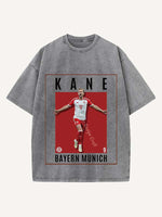 Harry Kane Print Round Neck T-shirt
