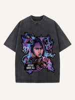 Arcane Print Round Neck T-shirt
