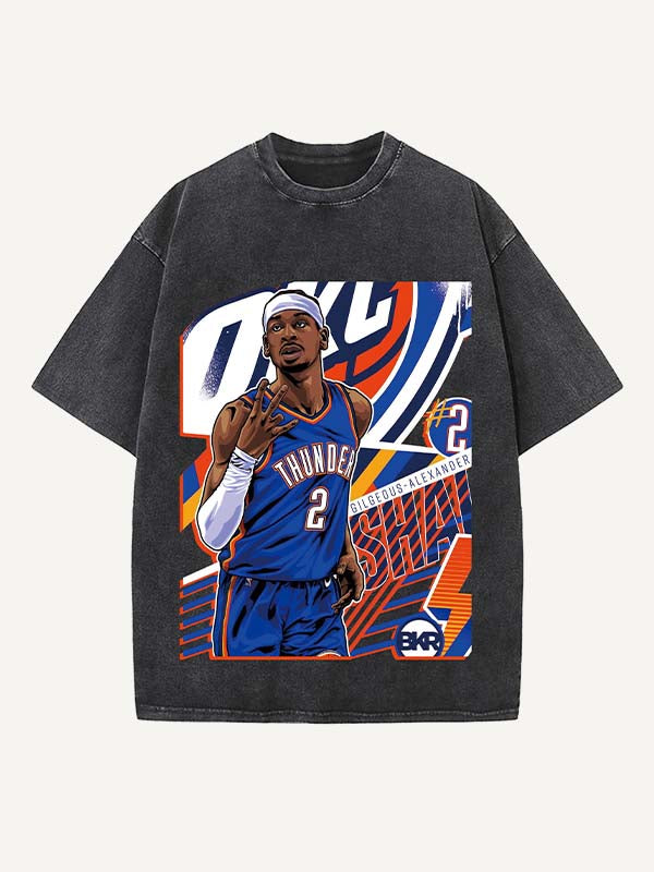 SGA Print Round Neck T-shirt