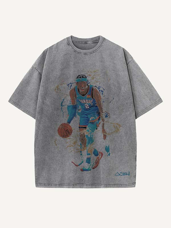 SGA Print Round Neck T-shirt