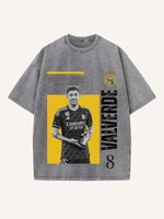 Federico Valverde Print Round Neck T-shirt