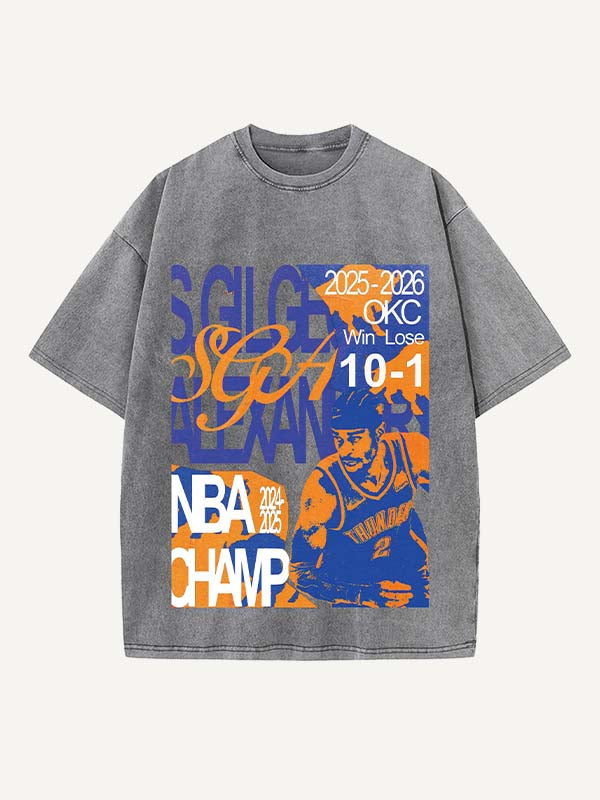 SGA Print Round Neck T-shirt