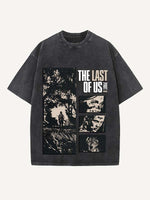 The Last of Us Print Round Neck T-shirt