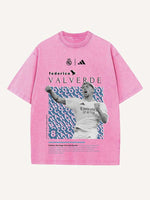 Federico Valverde Print Round Neck T-shirt