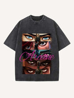 Arcane Print Round Neck T-shirt
