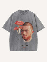 Euphoria Print Round Neck T-shirt