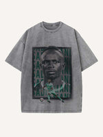 Sadio Mané Print Round Neck T-shirt