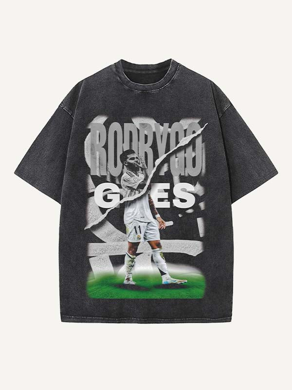 Rodrygo Print Round Neck T-shirt