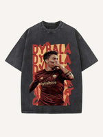 Paulo Dybala Print Round Neck T-shirt