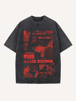 Attack on Titan Print Round Neck T-shirt