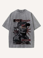 Lewis Hamilton Print Round Neck T-shirt