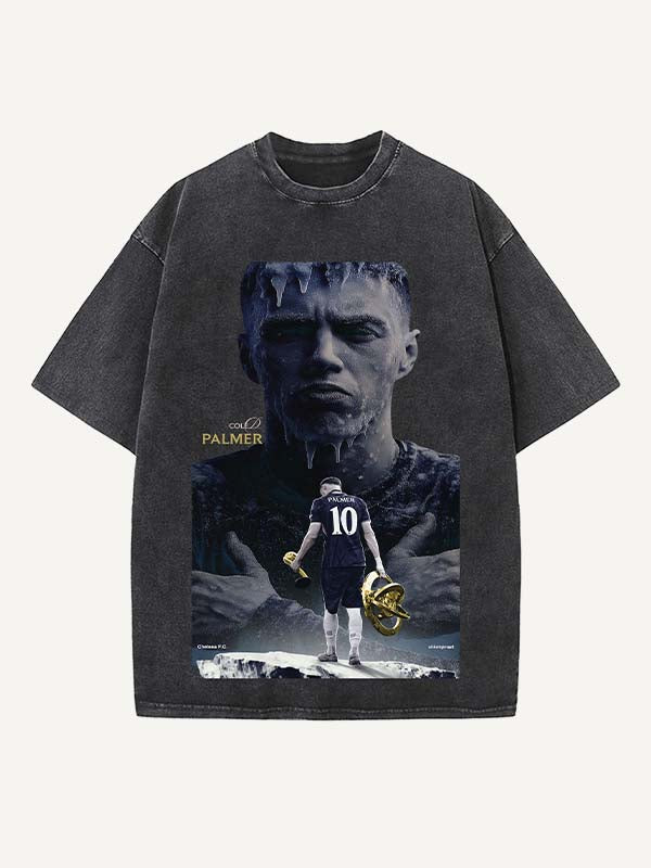 Cole Palmer Print Round Neck T-shirt