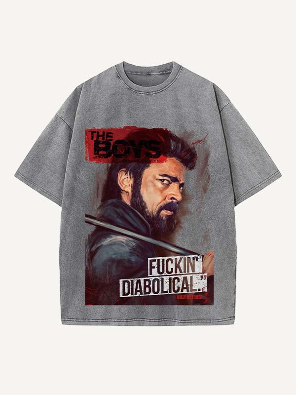 The Boys Print Round Neck T-shirt