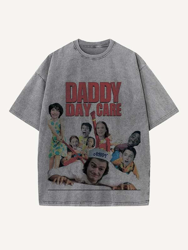 Stranger Things Print Round Neck T-shirt