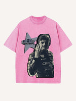 Max Verstappen Print Round Neck T-shirt