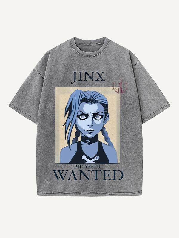 Arcane Print Round Neck T-shirt