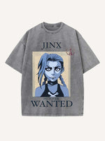 Arcane Print Round Neck T-shirt