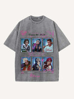 Arcane Print Round Neck T-shirt