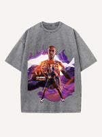 Chris Paul Print Round Neck T-shirt