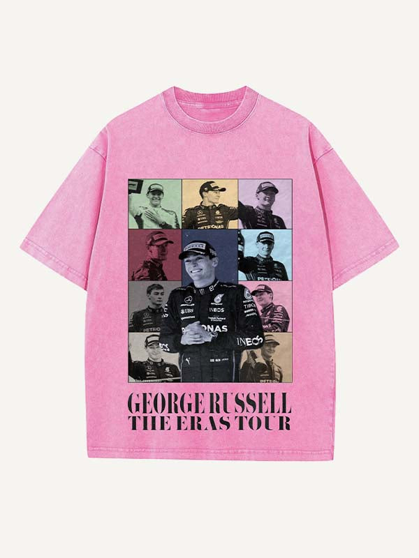 George Russell Print Round Neck T-shirt
