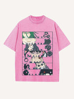 Fullmetal Alchemist Print Round Neck T-shirt