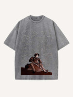 Game of Thrones Print Round Neck T-shirt