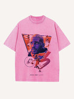 Chris Paul Print Round Neck T-shirt