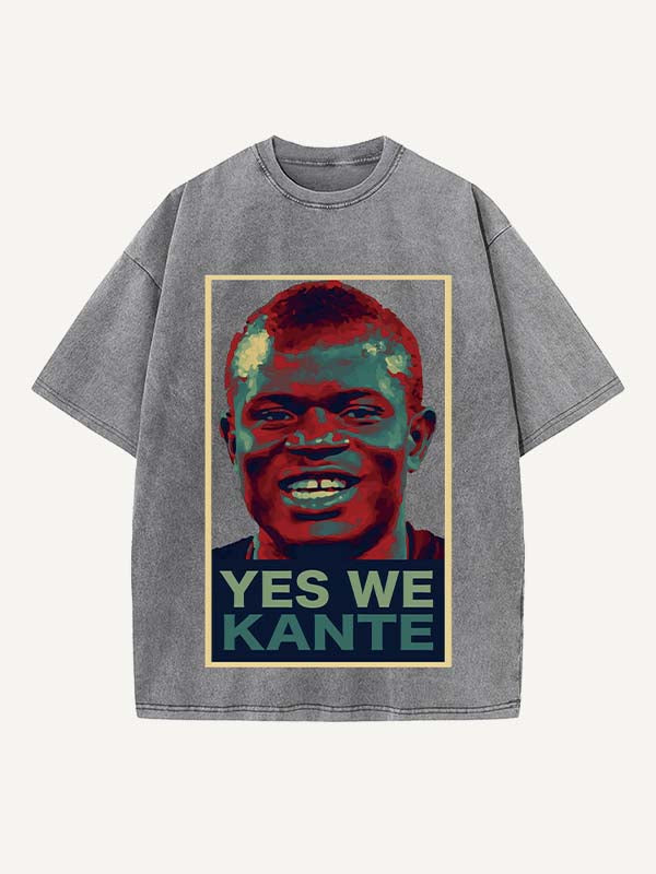 N'Golo Kanté Print Round Neck T-shirt