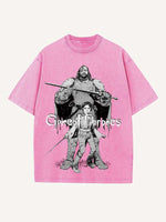 Game of Thrones Print Round Neck T-shirt