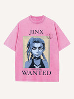 Arcane Print Round Neck T-shirt