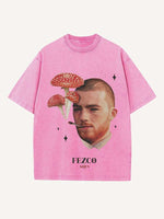 Euphoria Print Round Neck T-shirt