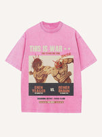 Attack on Titan Print Round Neck T-shirt