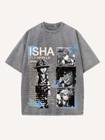 Arcane Print Round Neck T-shirt