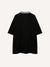 Letter&Star Patches Denim Lapel Polo Shirt