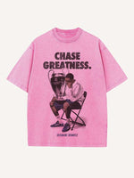 Ousmane Dembélé Print Round Neck T-shirt