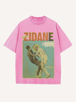 Zizou Print Round Neck T-shirt