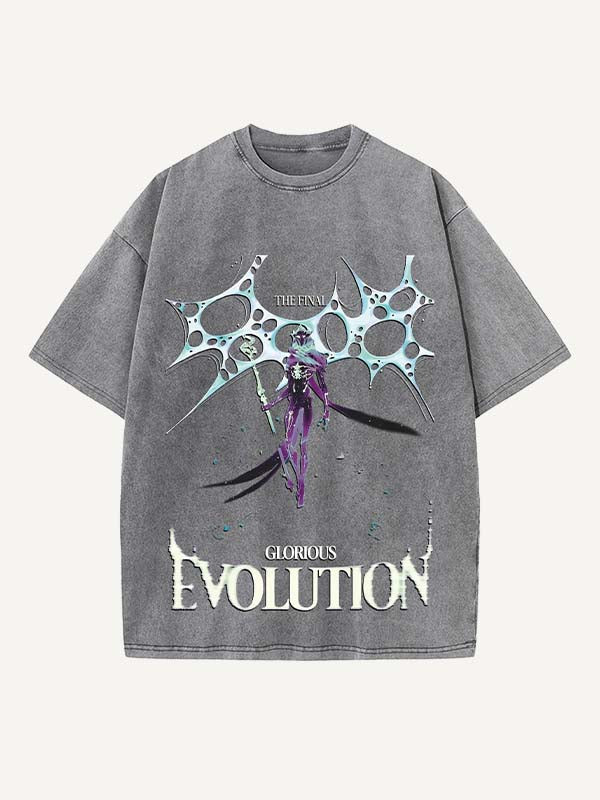 Arcane Print Round Neck T-shirt