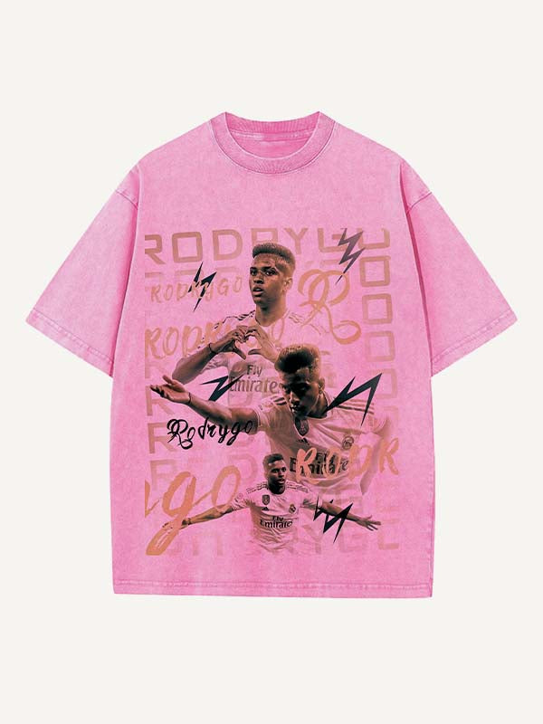 Rodrygo Print Round Neck T-shirt