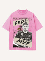 Federico Valverde Print Round Neck T-shirt