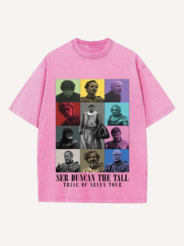 A Knight of the Seven Kingdoms Print Round Neck T-shirt