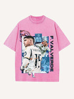 Federico Valverde Print Round Neck T-shirt