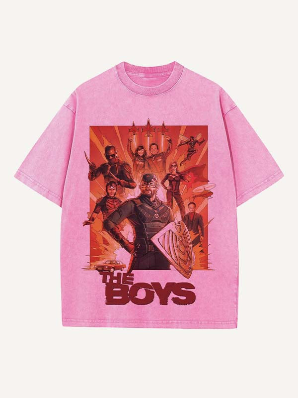 The Boys Print Round Neck T-shirt