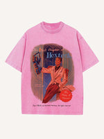 Arcane Print Round Neck T-shirt