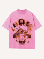 Marcelo Print Round Neck T-shirt