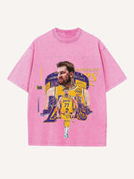 Luka Dončić Print Round Neck T-shirt
