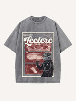 Charles Leclerc Print Round Neck T-shirt