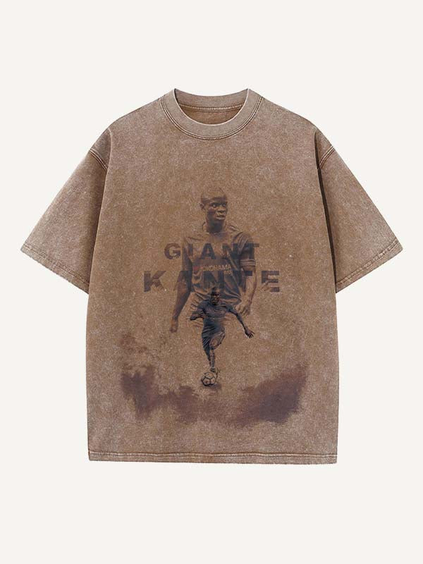 N'Golo Kanté Print Round Neck T-shirt