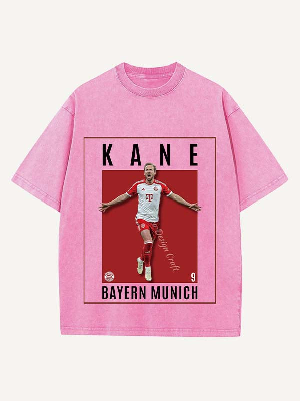 Harry Kane Print Round Neck T-shirt