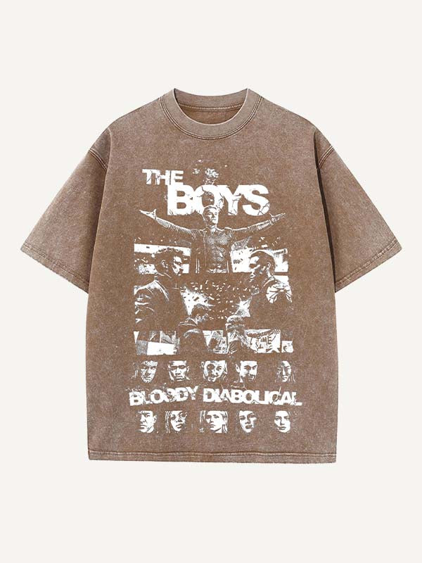 The Boys Print Round Neck T-shirt
