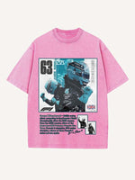 George Russell Print Round Neck T-shirt